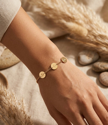 Patience, Gratitude, Reliance - “Mary” bracelet