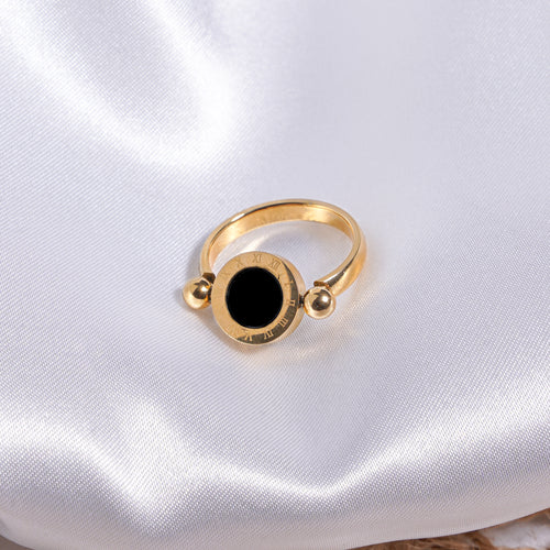 Greek Soul Ring - Black